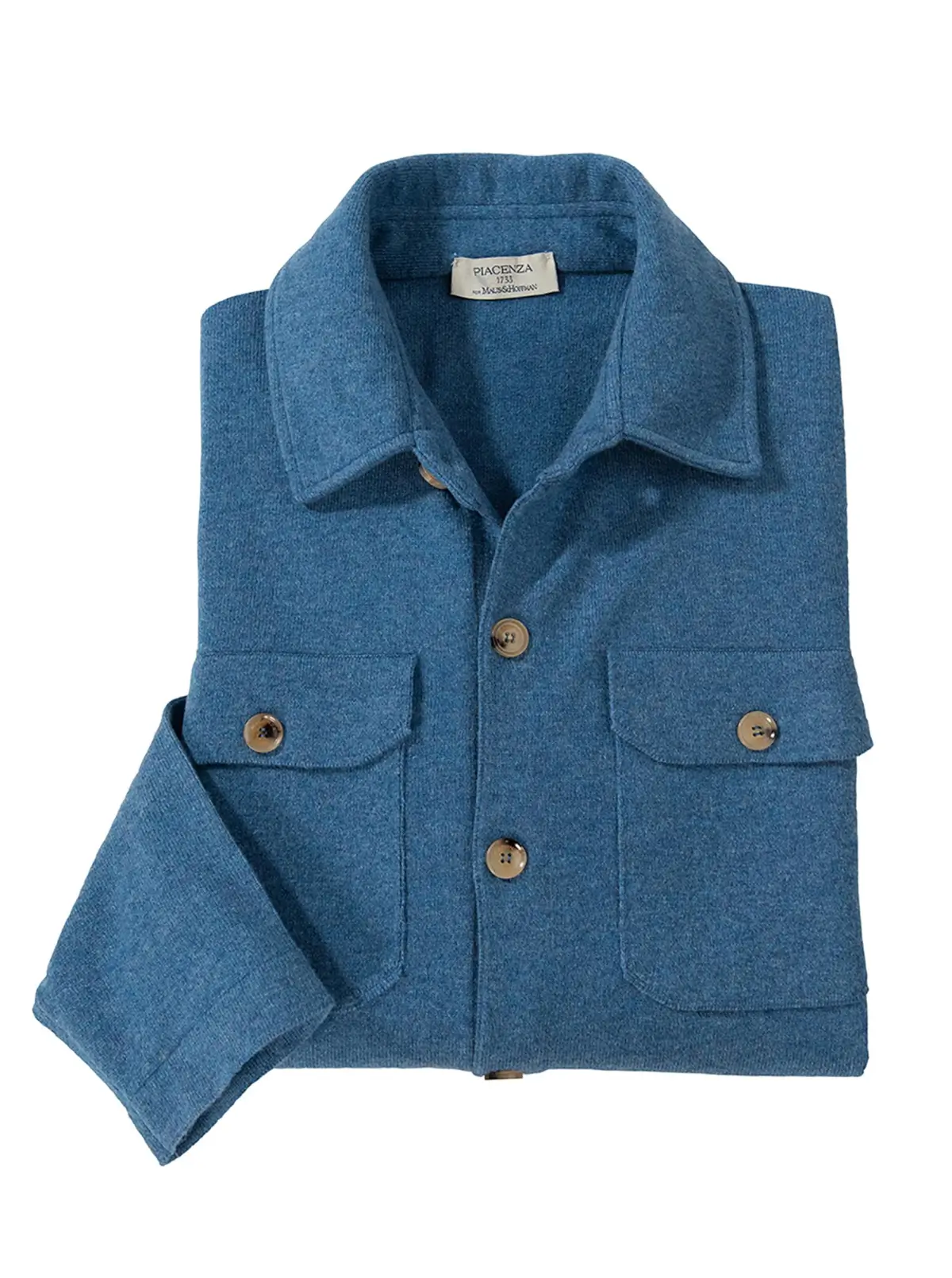 Gianni Cashmere Jersey Knit Shirt | Maus & Hoffman
