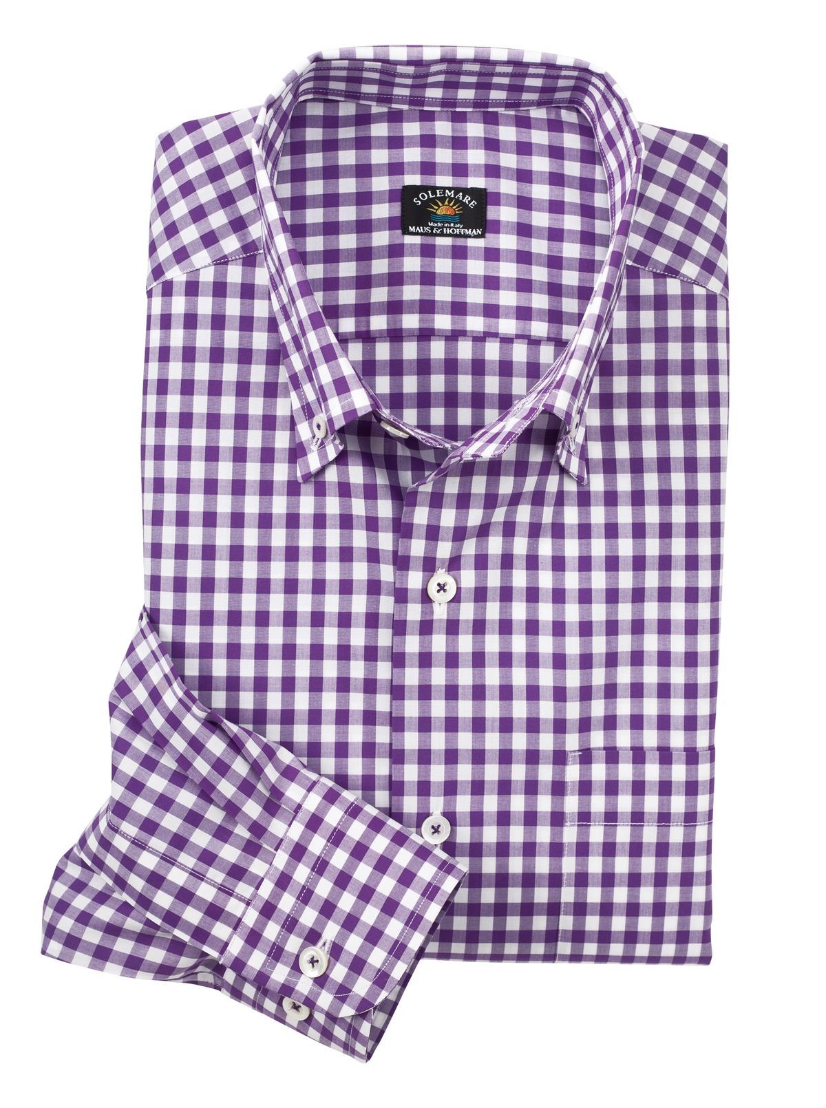 Solemare Check Sport Shirts at Maus & Hoffman