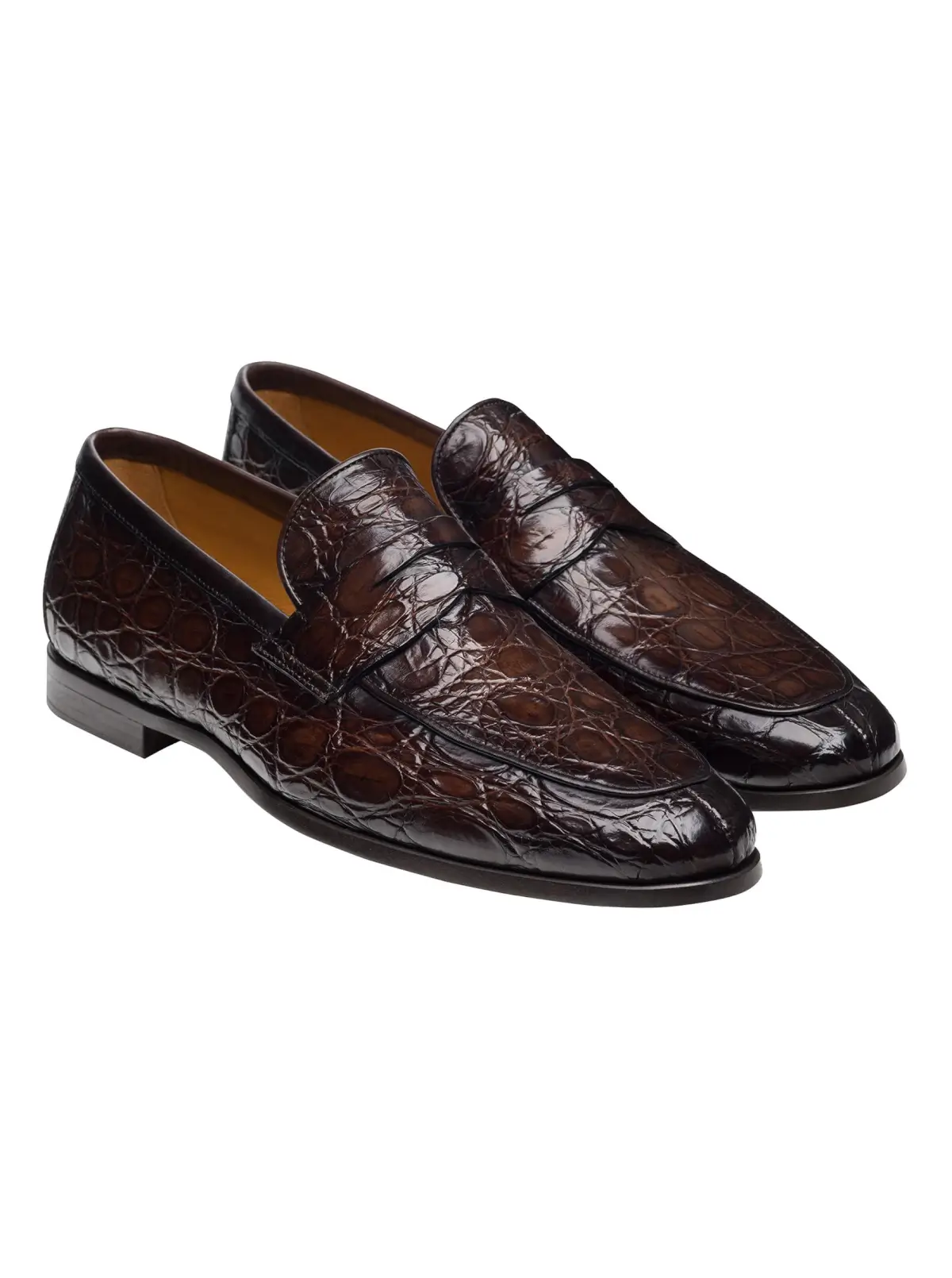 Vicente Crocodile Slip-ons by Magnanni | Maus & Hoffman display picture 2