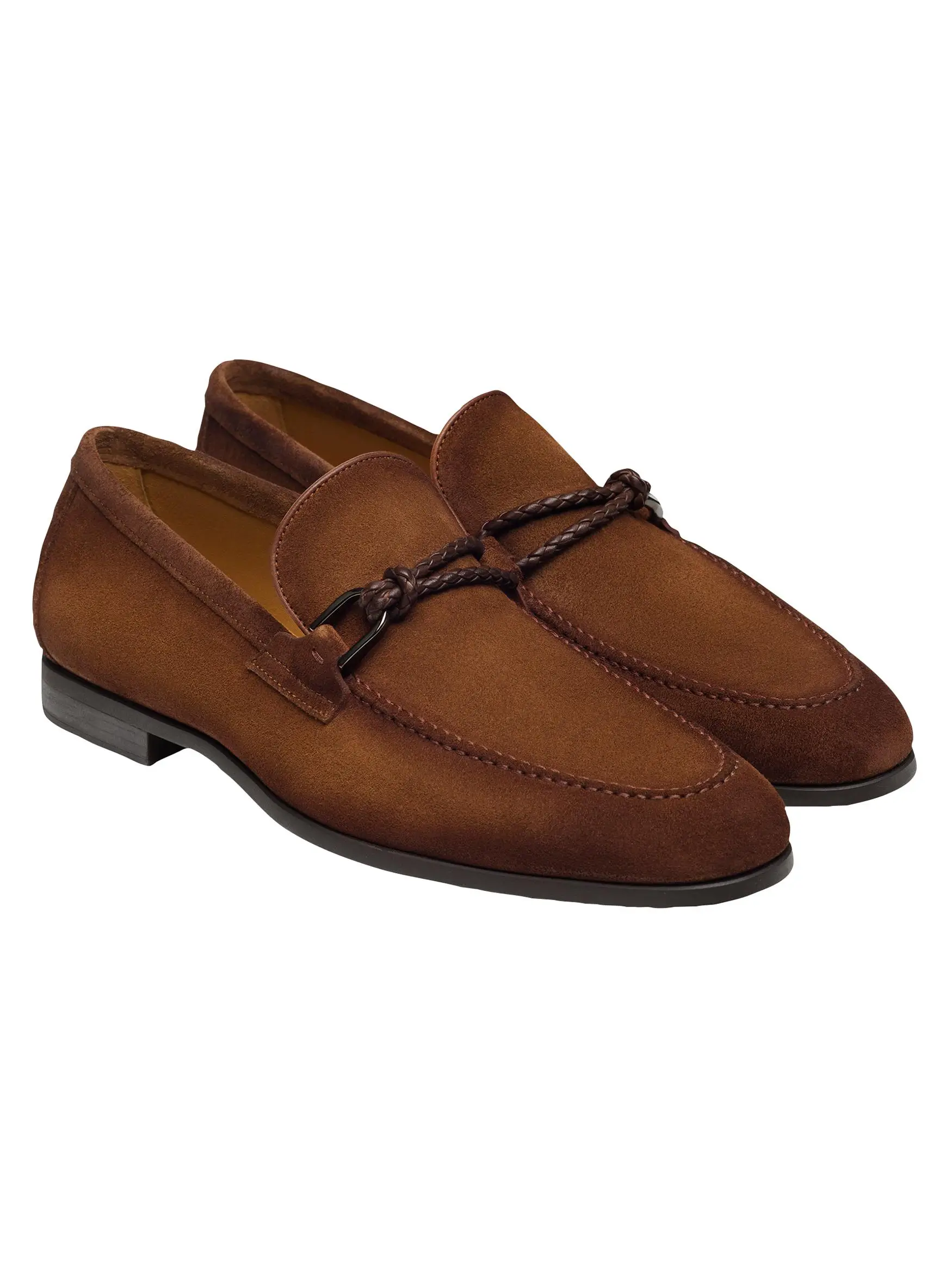 Magnanni Men\'s Brown Suede Loafers Sz 9.5 Magnanni Men main image 2