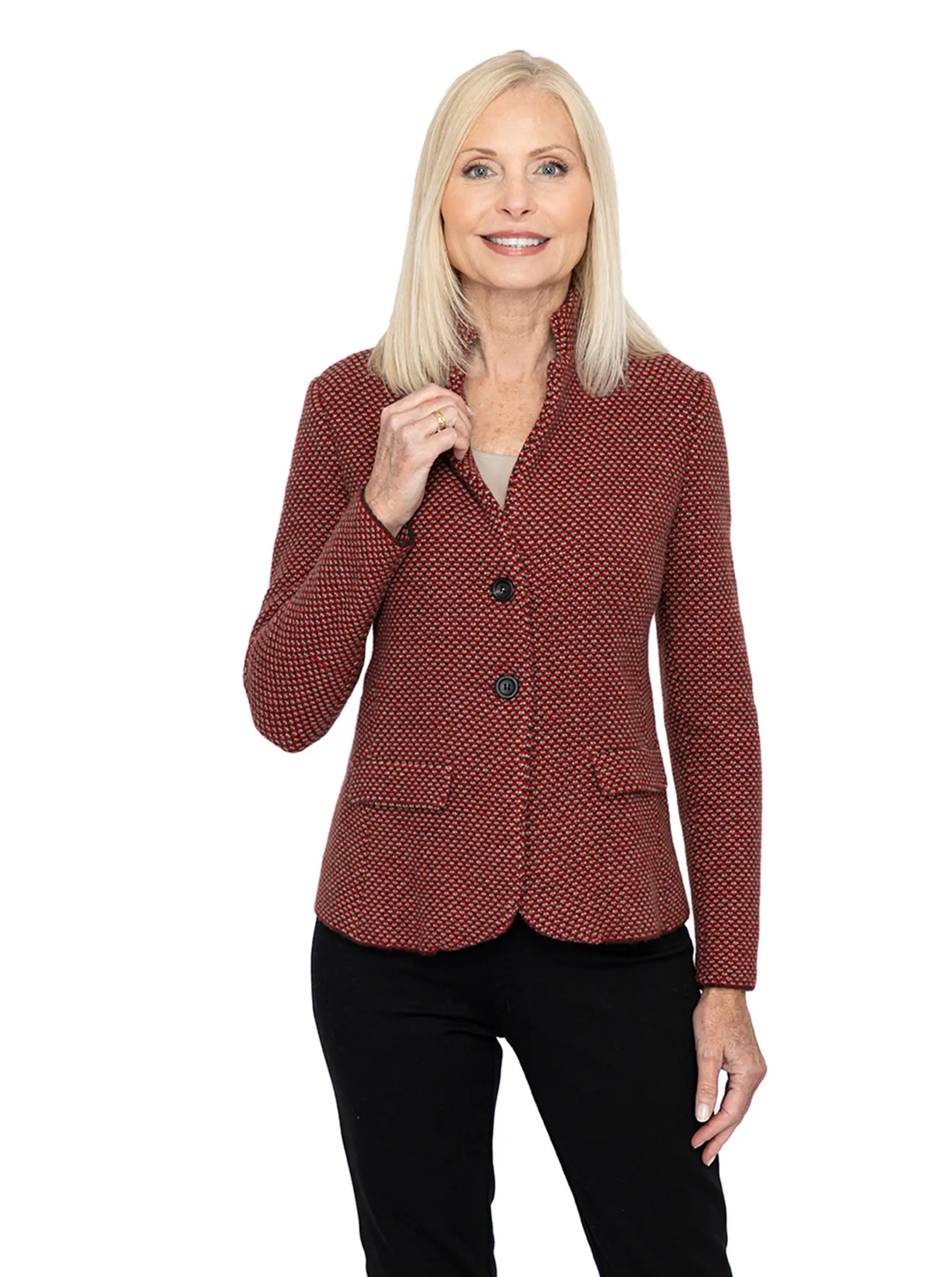 Franca Cashmere Knit Jacket by Lamberto Losani | Maus & Hoffman