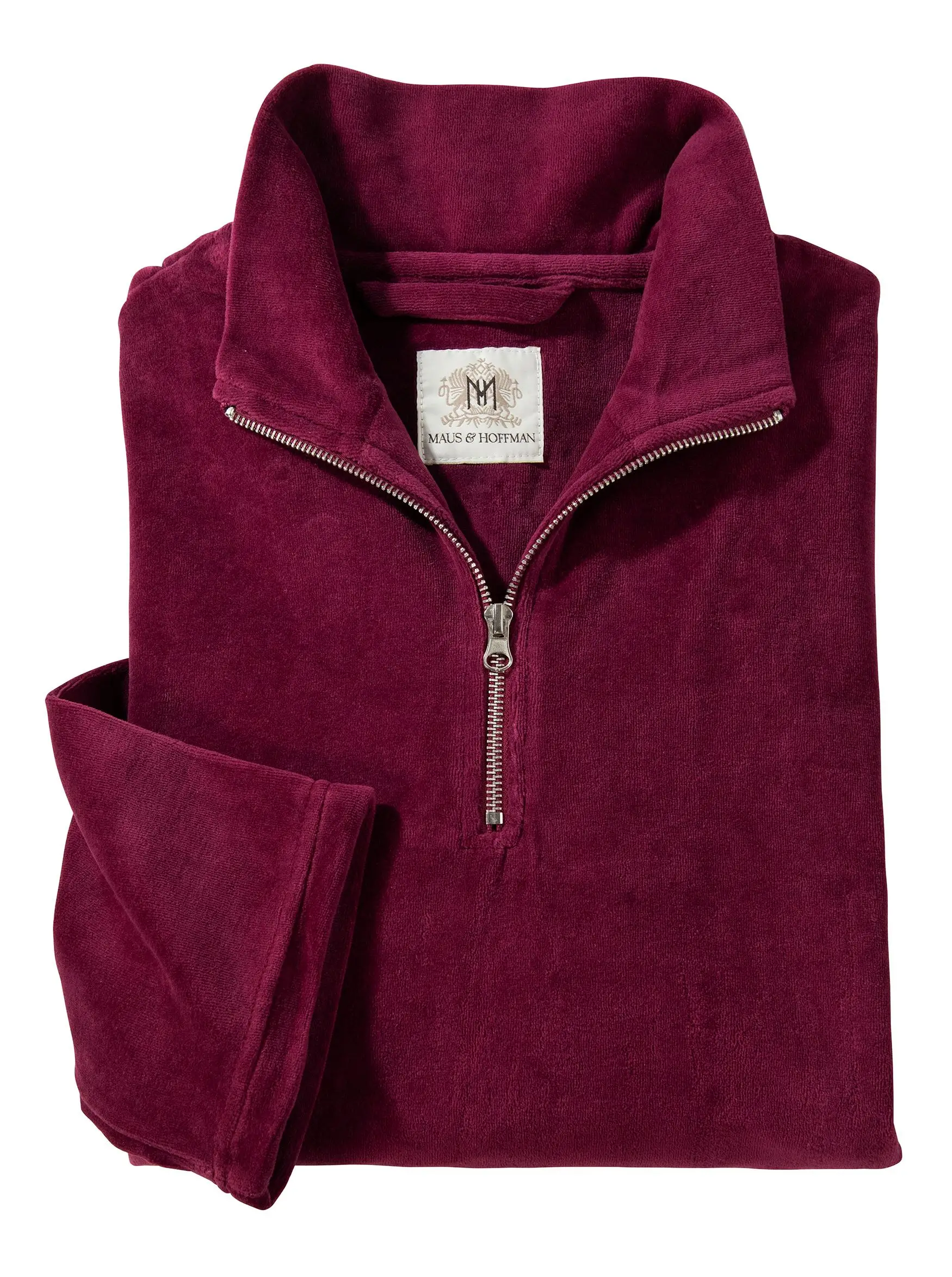 トップス ENOF / velour jersey zip tops velour jersey zip tops – ENOF