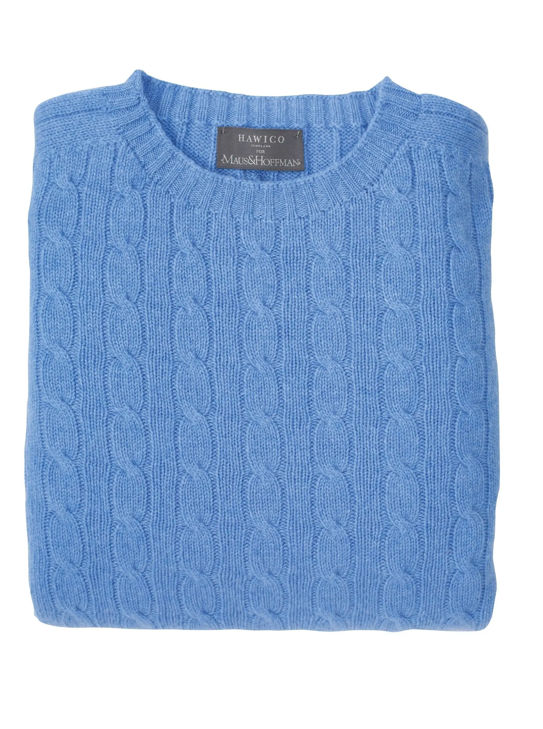 Ultra-Soft Michaels Cashmere Cable Crewneck | Maus & Hoffman