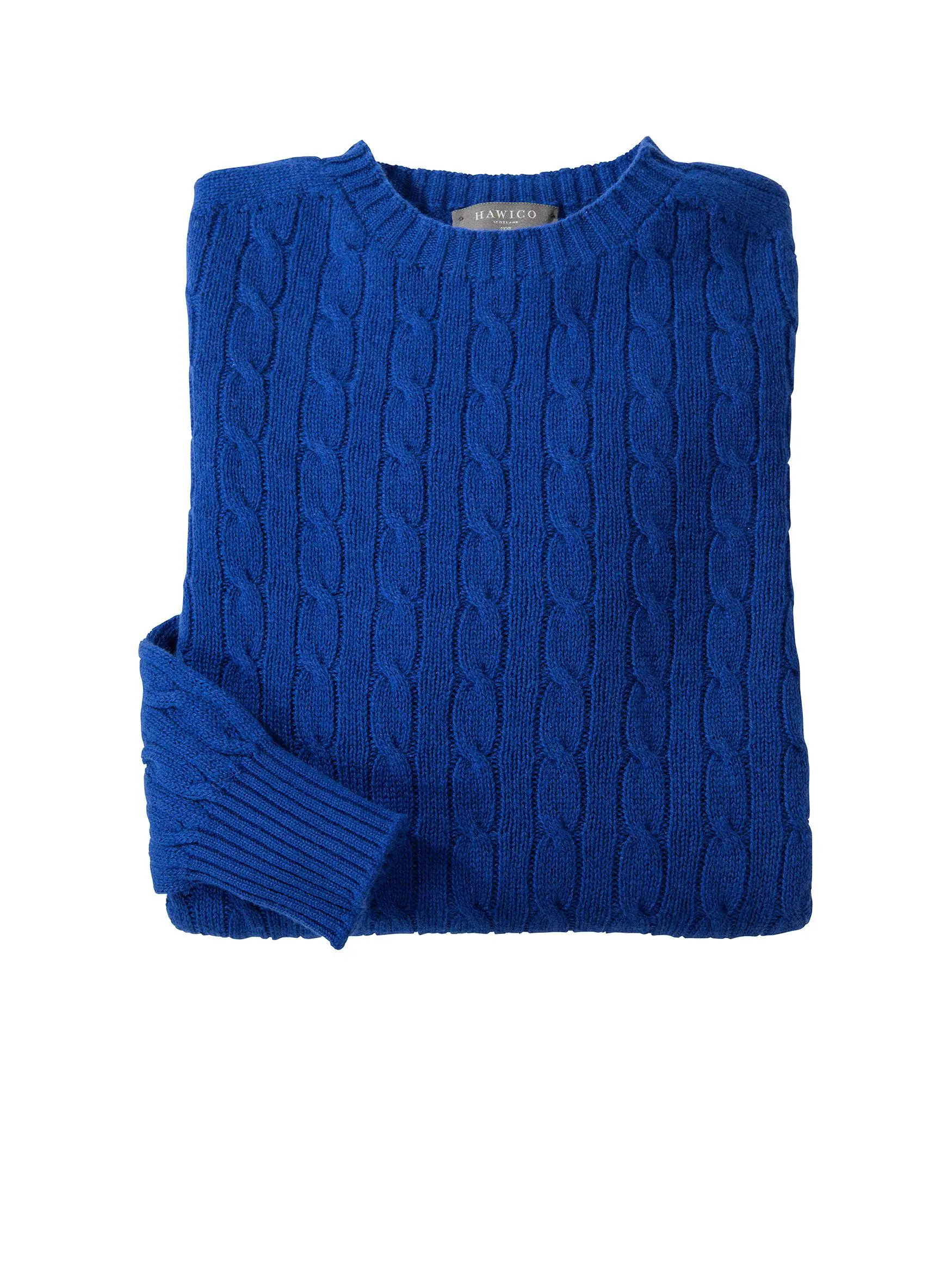 Ultra-Soft Michaels Cashmere Cable Crewneck | Maus & Hoffman