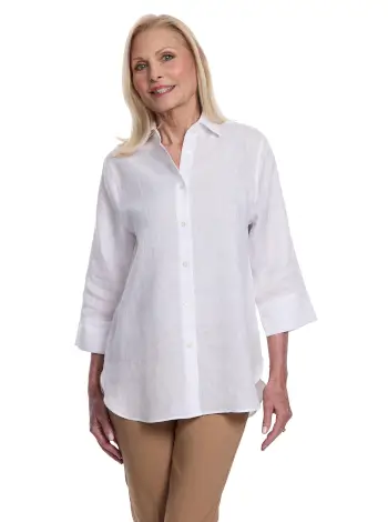 Allegra Linen Blouses - 2