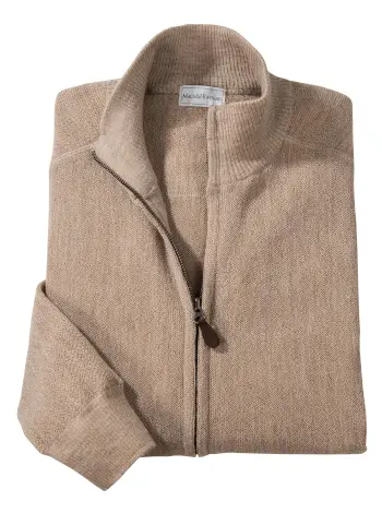 Alpaca Zip Cardigans - 2