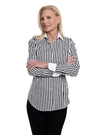 Anna Stripe Blouse - 2