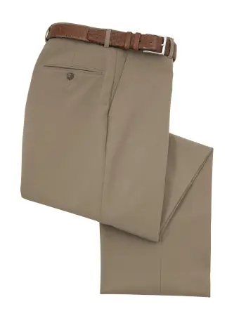 Bi-Stretch Microfiber Gabardine Slacks - Image 2