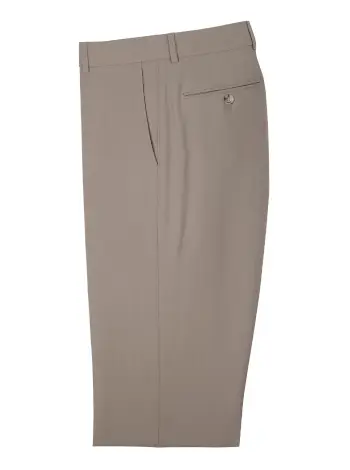 Bi-Stretch Microfiber Gabardine Slacks - 10