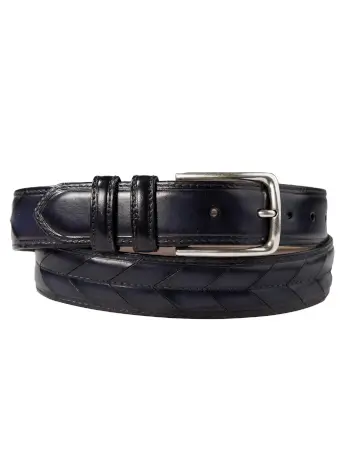 Chevron Leather Belts | Maus & Hoffman Chevron Leather Belts | Maus & Hoffman