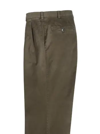 Cosmopolitan Pleated Khakis - 3