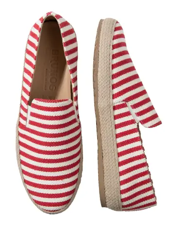 Cotton Stripe Italian Espadrilles - 2