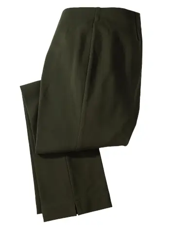 women fashion dress Plus Audrey Pull-On Straight Ankle Pants