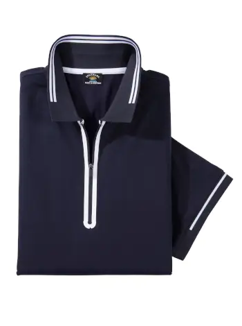 Dino Zip Stretch Polo - 2