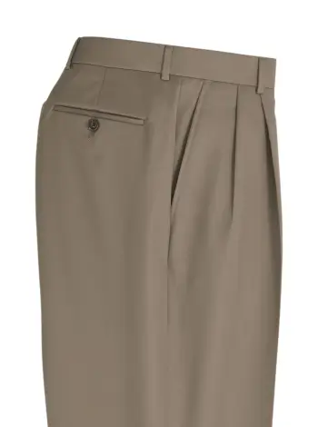 Double-Pleated Slacks - 5