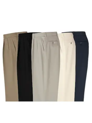 Double-Pleated Slacks - 10