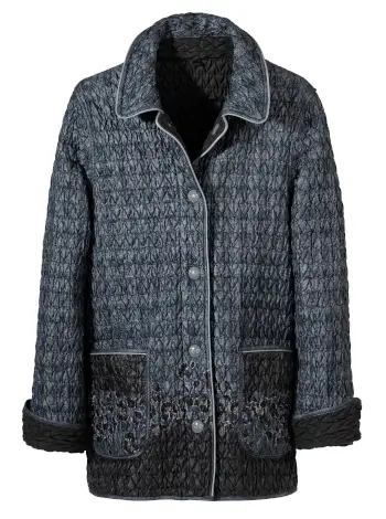 Elena Quilted Reversible Jacket - Image 2