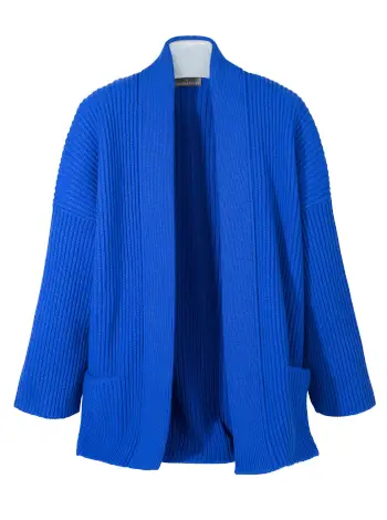 Emma Ribbed Cashmere Cardigans - Image 2