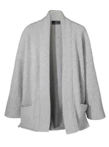 Emma Ribbed Cashmere Cardigans - Image 3