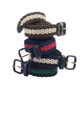 Handbraided Elastic Belts - 3