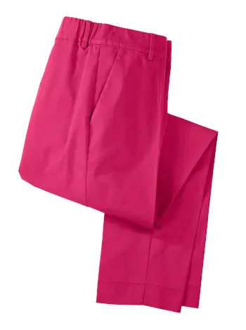 Lucia Stretch Cotton Slacks - 7