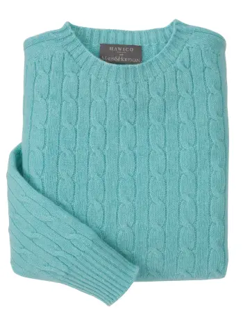 Michaels Cashmere Cable Crewnecks - 7