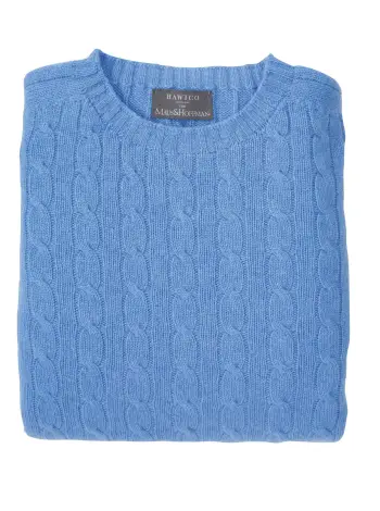 Michaels Cashmere Cable Crewnecks - 4