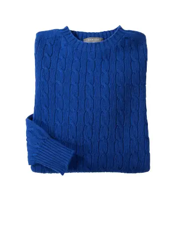 Michaels Cashmere Cable Crewnecks - 2