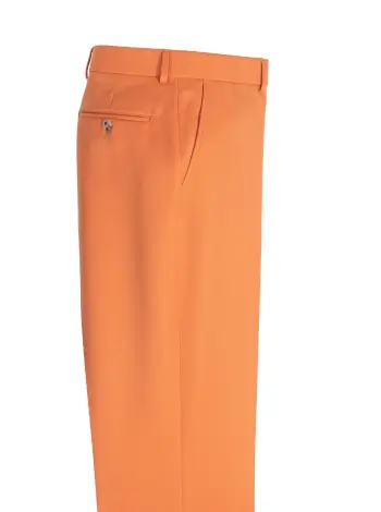 Plain-Front Slacks - Image 12