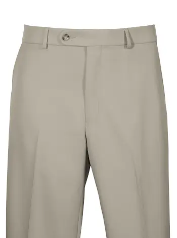 Plain-Front Slacks - Image 3