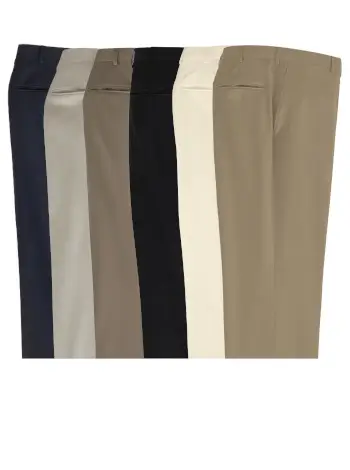 Plain-Front Slacks - Image 10