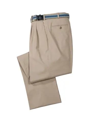 Cosmopolitan Pleated Khakis - 2