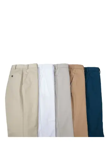 Porter Supima Stretch Cotton Slacks by Hiltl - Image 2