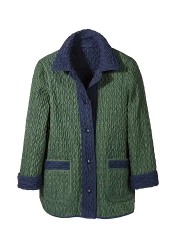 Womens Reversible Quilted Jacket - 3