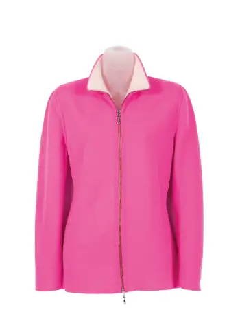 Reversible Cashmere Zip Cardigans - Image 6