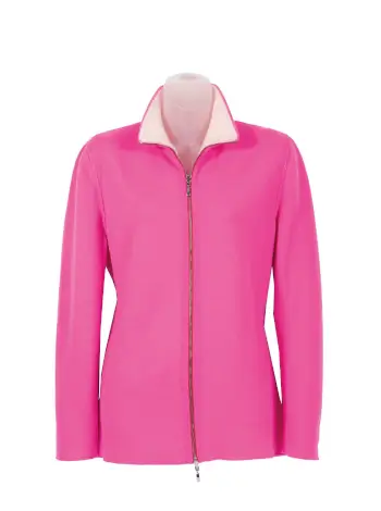 Reversible Cashmere Zip Cardigans - Image 2