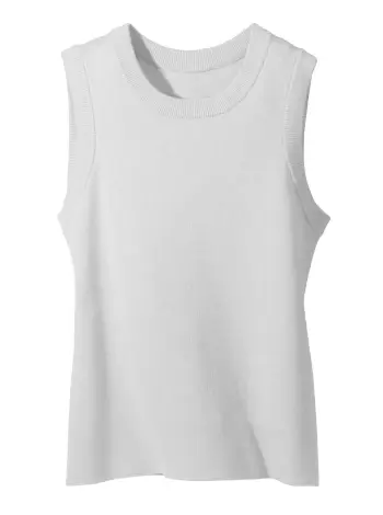 Cotton Crewneck Tank - Image 3