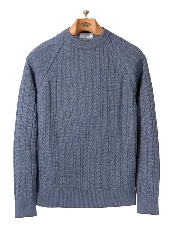 Sanremo Linen/Cotton Crewnecks - Image 2