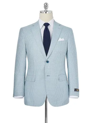 Solemare Silk and Wool Houndstooth Sport Coat - Image 2