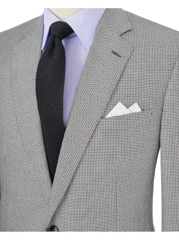 Solemare Silk and Wool Houndstooth Sport Coat - Image 8