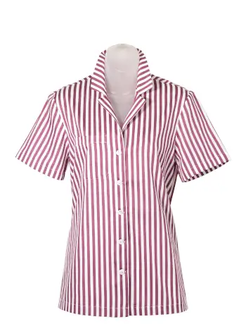 Stripe Shortie Pajamas from Derek Rose - Image 2