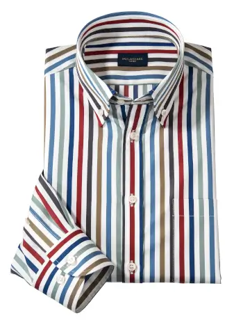 Supima Cotton Stripe Sport Shirts by Paul & Shark - 3