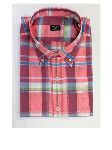 Red Spring Plaid Solemare Shirt
