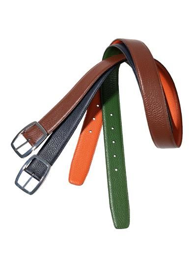 Calfskin Reversible Belts