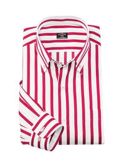 Red Double Stripe Sport Shirt 