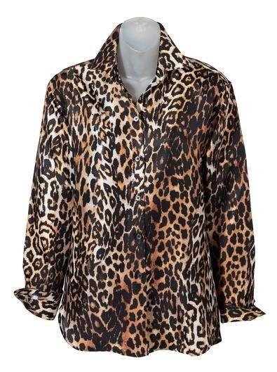 Leopardo Silk Blouse