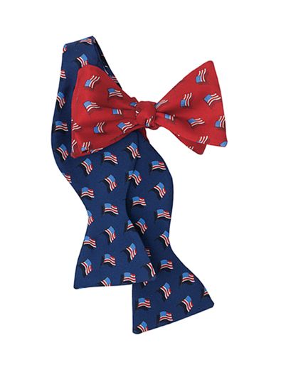 Stars and Stripes Bow Ties