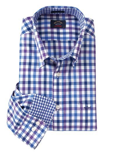 onal Gingham Check Sport Shirts by Paul & Shark - 2 Colors 