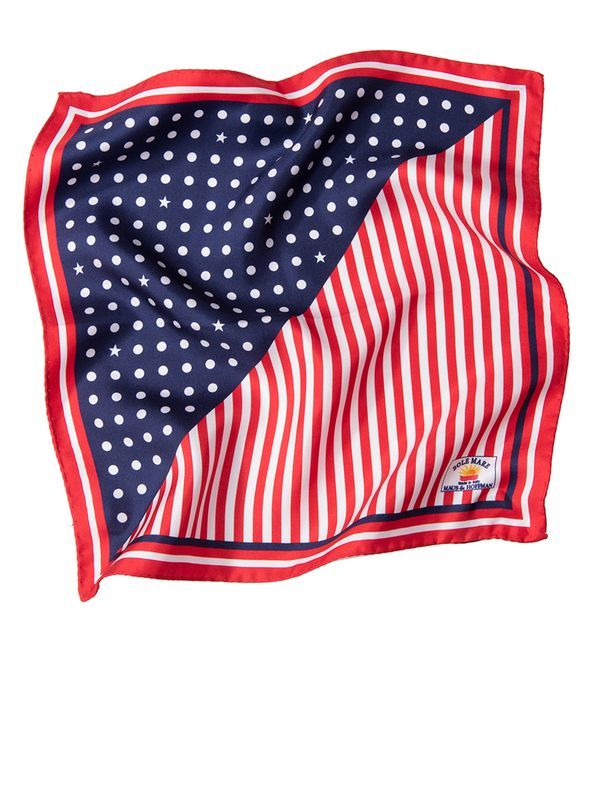 Grand Old Flag Pocket Square - Main View