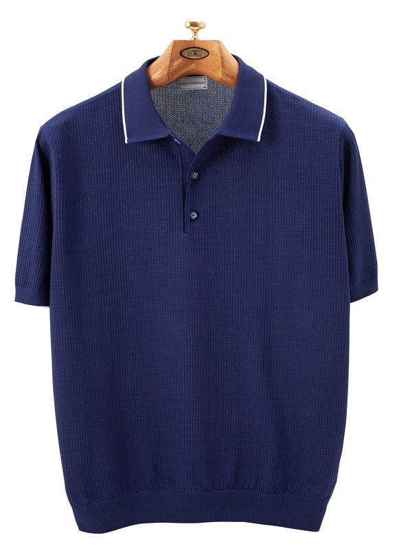 Andrew Tipped Polos - 2 Colors - Main View